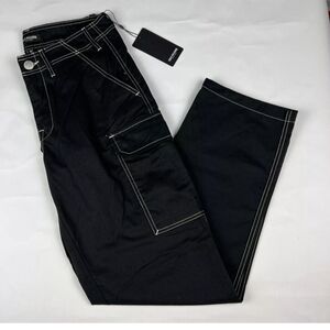 True‎ Religion Brand Jeans Cargo Pants. Jet Black, Style 108335 . Men's Sz 36